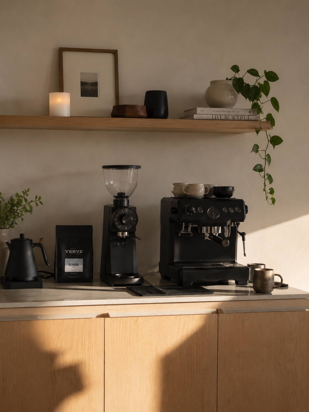 Coffee setup