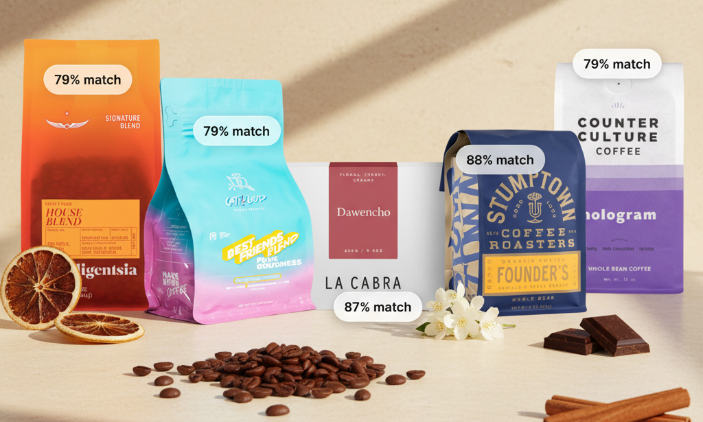 Siip personalized coffee subscription box with specialty roasted beans